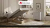 Vente-unique - HEAVEN Mattress and bed base set Stoff Weiß - B 160 cm x H 30 cm18 cm x L 200 cm Bild 2