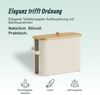 Relaxdays Toilettenpapier Aufbewahrung 12 Rollen Bild 3