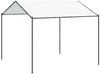 vidaXL Pavillon Weiß 4 x 4 x 2,6 m Stahl und Polyester 362452 Bild 2