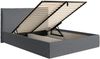 Selsey 'Softie Slim' Polsterbett 180×200 mit Bettkasten und Lattenrost, Chenille, graphit Bild 4