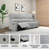 OTTO home 3-Sitzer Napori, Kinosofa mit 2 x Relaxfunktion und Getränkehalter Bild 3