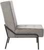 vidaXL Relaxstuhl 65x79x87 cm Hellgrau Samt 325770 Bild 3