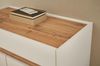 Schuhschrank Center in weiß und Eiche Wotan 80 cm Bild 3