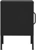 vidaXL Nachttische 2 Stk. Schwarz 35x35x51 cm Stahl 3095212 Bild 4