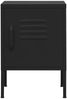 vidaXL Nachttische 2 Stk. Schwarz 35x35x51 cm Stahl 3095212 Bild 3