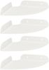 vidaXL Schwebendes Regal mit Regal 4 pcs Weiß 15 x 15 x 2 cm 8004085 Bild 2