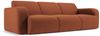 Micadoni Sofa Molino 3-Sitzer Boucle Braun Bild 2