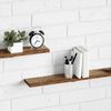 vidaXL Regalbrett 4 pcs Braun 100 x 10 x 1,5 cm Holzwerkstoff 875063 Bild 4