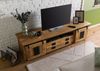 TV-Board Mango 200x55x55 natur lackiert RAILWAY #314 Bild 2