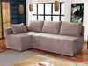Ecksofa 'Zeles' Cord rosa Links Bild 2