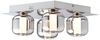Brilliant Leuchten No. G97177-93 Rafa LED Deckenleuchte 4flg chrom rauchglas 3000K Bild 2