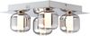 Brilliant Leuchten No. G97177-93 Rafa LED Deckenleuchte 4flg chrom rauchglas 3000K Bild 5