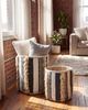 Korb Baumwolle beige grau 2er Set KOTKAI Bild 3