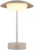 LED Tischleuchte, Akku, Touchdimmer, höhenverstellbar, H 26 cm Bild 5