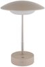 LED Tischleuchte, Akku, Touchdimmer, höhenverstellbar, H 26 cm Bild 4