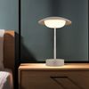LED Tischleuchte, braun, Touchdimmer, höhenverstellbar, H 26 cm Bild 2