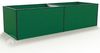 GFP Aluminium Hochbeet KINGSIZE DANIELA - 297 x 99 x 77 cm - Grün, Stecksystem, langlebig Bild 2