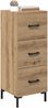 vidaXL Sideboard Artisan-Eiche 34,5 x 34 x 90 cm Holzwerkstoff 881559 Bild 3