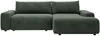 Vente-unique - DAVISO Sofa Stoff Grün - B 162 cm x H 87 cm x L 264 cm Bild 3
