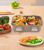 Agger Lunchbox für Kinder und Erwachsene, Brotdose mit Fächern Bild 4