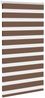 vidaXL Doppelrollo Braun 80x100 cm Stoffbreite 75,9 cm Polyester 4014309 Bild 3
