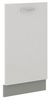 Frontblende Geschirrspüler vollintegriert 45 cm Weiß Hochglanz Küche Bianca Grey Bild 2