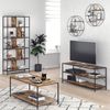 Wandregal Fyrk Antikholz 55 x 55 cm Rund Vicco Bild 4