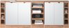 Küchenschrank für Dachschrägen R-Line Weiß Riffel 210 cm 5er Set Vicco Bild 5