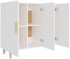 vidaXL Sideboard Weiß 90 x 34 x 80 cm Holzwerkstoff [812492] Bild 4