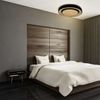 Light&More LED Deckenleuchte Monterey 45W Ø 47,5 cm, schwarz Bild 2