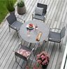 Gartentisch Alina I, Kunststoff, Grau, Schwarz, 109 x 75 x 109 cm Bild 3