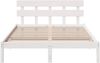 vidaXL Bettgestell mit Kopfteil Braun 140 x 200 cm Massivholz Kiefer 872162 Bild 3