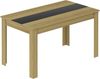 VCM Esstisch Disalo 921263 Honig-Eiche / Anthrazit H. 75 x B. 115 x T. 80 cm Bild 2
