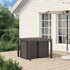 vidaXL Garten Esszimmerstühle 2 pcs Hellgrau und Anthrazit PP 8000007 Bild 3