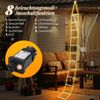 Salcar LED-Lichterkette, Leiter, mit Timer, Speicherfunktion, 8 Modi, Aussen, Kunststoff, 3m Bild 3