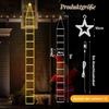Salcar LED-Lichterkette, Leiter, mit Timer, Speicherfunktion, 8 Modi, Aussen, Kunststoff, 3m Bild 2
