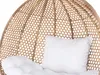 Vente-unique - VAHINA Leisure furniture for garden Harz Beige - B 106 cm x H 195 cm x L 130 cm Bild 3