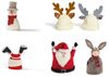 Eierwärmer Filz Weihnachtsmotiv Schneemann mit Schal 12 Bild 2