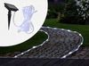 LED Solar Lichterschlauch - 50 warmweiße LED - inkl. Erdspieß - Außenbereich - L: 5m Bild 2
