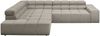 KAWOLA Sofa NEVADA Ecksofa Feincord grau Recamiere links 70 x 215 x 319 cm Bild 5