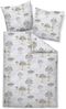Janine Messina Mako-Satin Bettwäsche 155x220 Bäume beige braun 43059-07 Bild 2