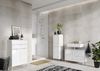 Midischrank >M-415< (BxHxT: 34x120x34 cm) in weiss - 34x120x34cm (BxHxT) Bild 5