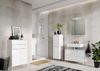 Midischrank >M-415< (BxHxT: 34x120x34 cm) in weiss - 34x120x34cm (BxHxT) Bild 4