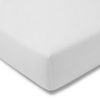 Estella Zwirnjersey Spannbetttuch für Boxspring Topper 100x200x7 cm weiß (100) Bild 4