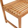 vidaXL Garten-Eckbank 140 cm Massivholz Akazie 312422 Bild 3