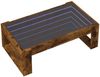 Couchtisch, Sofatisch mit Infinity-LED Räuchereiche 90x53x30 cm Bild 3
