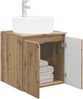 vidaXL Wandmontierte Waschtisch Artisan-Eiche 49,5 x 44,5 x 65 cm 890441 Bild 3