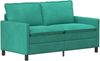 vidaXL Sofa Set 2 pcs Türkis Samt 3417076 Bild 4