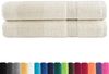 vidaXL Premium-Handtücher SOLUND 2 Stk. Cremeweiß 100x200 cm 600 g/m² 137485 Bild 2