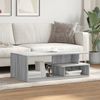 vidaXL Couchtisch Grau Sonoma 102x55x35 cm Holzwerkstoff 848015 Bild 3